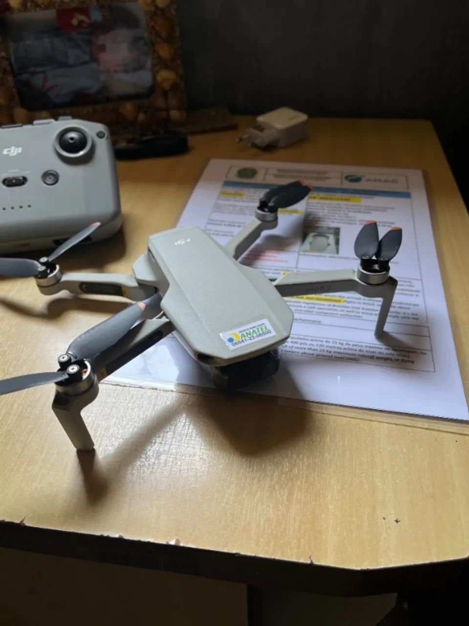Drone DJI 2 Mini 4K Estado de novo - Foto 2