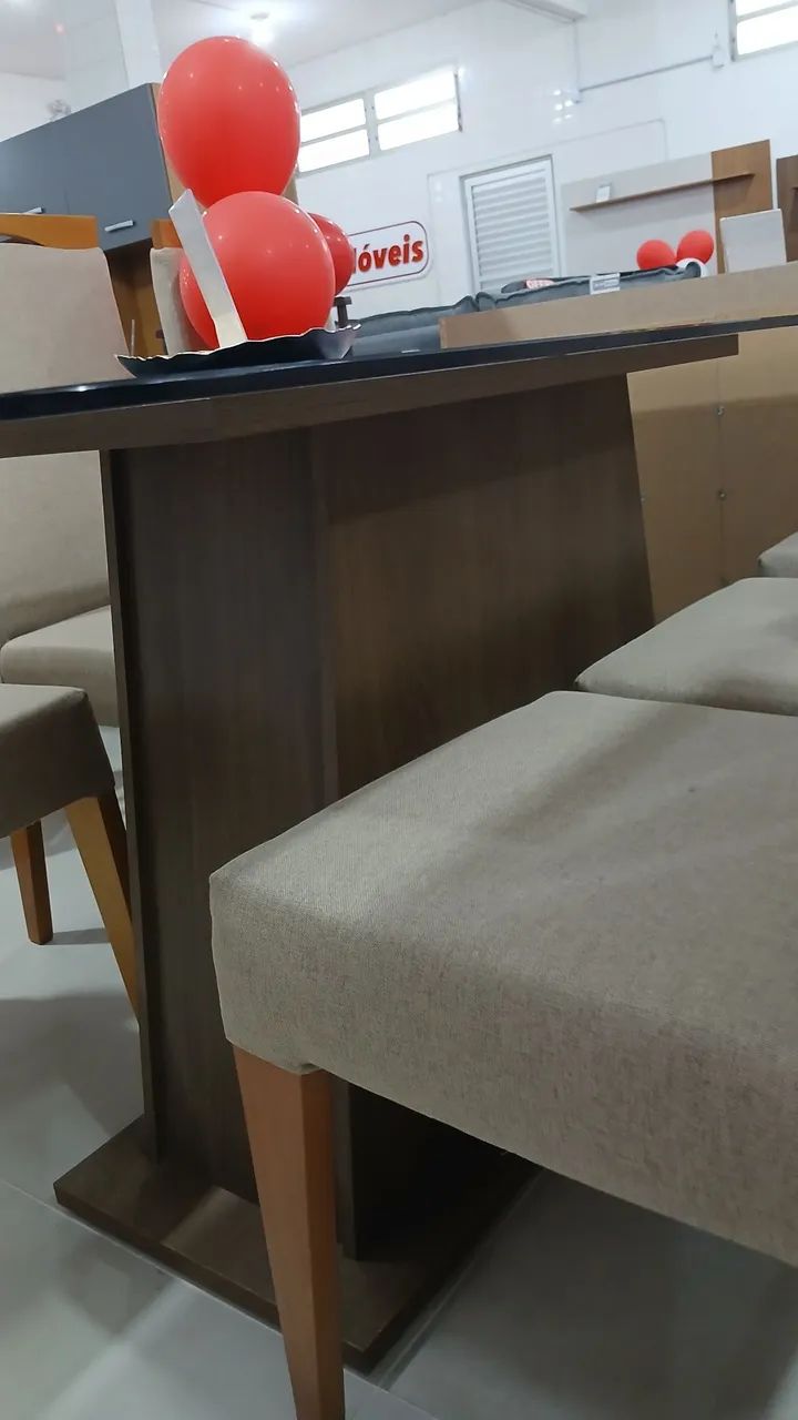 Mesa com 6 cadeiras  - Foto 5