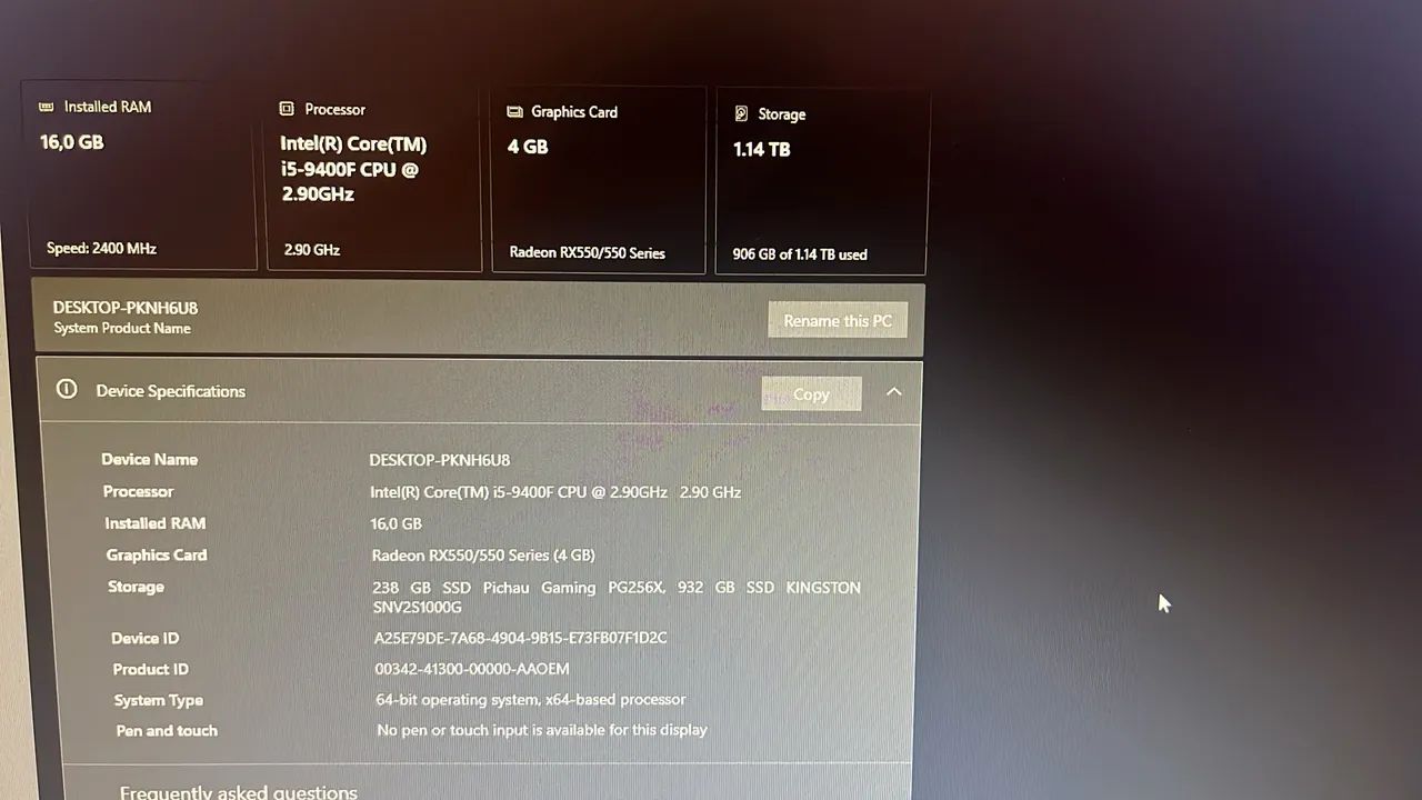 PC COMPUTADOR PERFEITO ESTADO