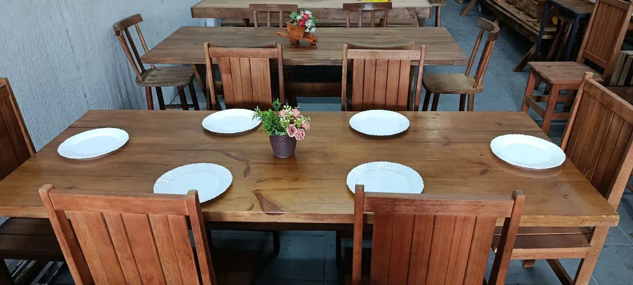 Mesa de jantar, área gourmet 