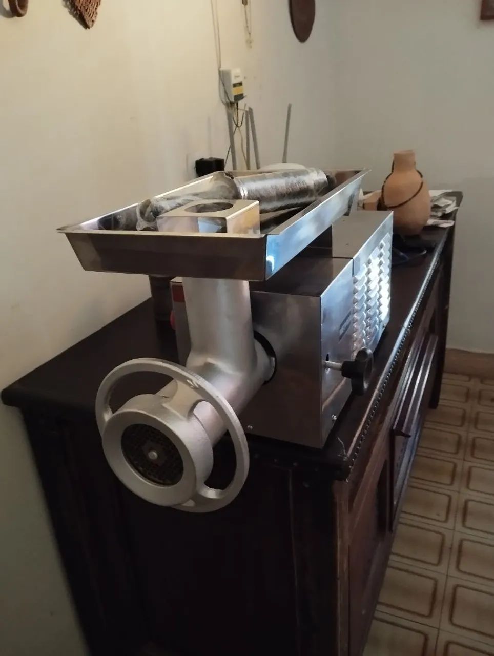 Moedor de carnes inox Metvisa  - Foto 5