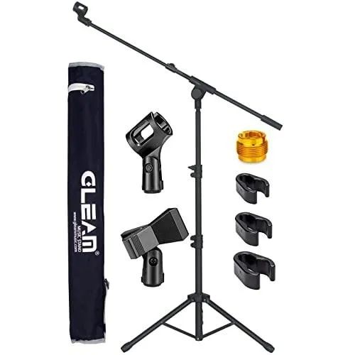 Pedestal de Microfone GLEAM com Braço Boom + Bolsa - Japonês - Foto 2
