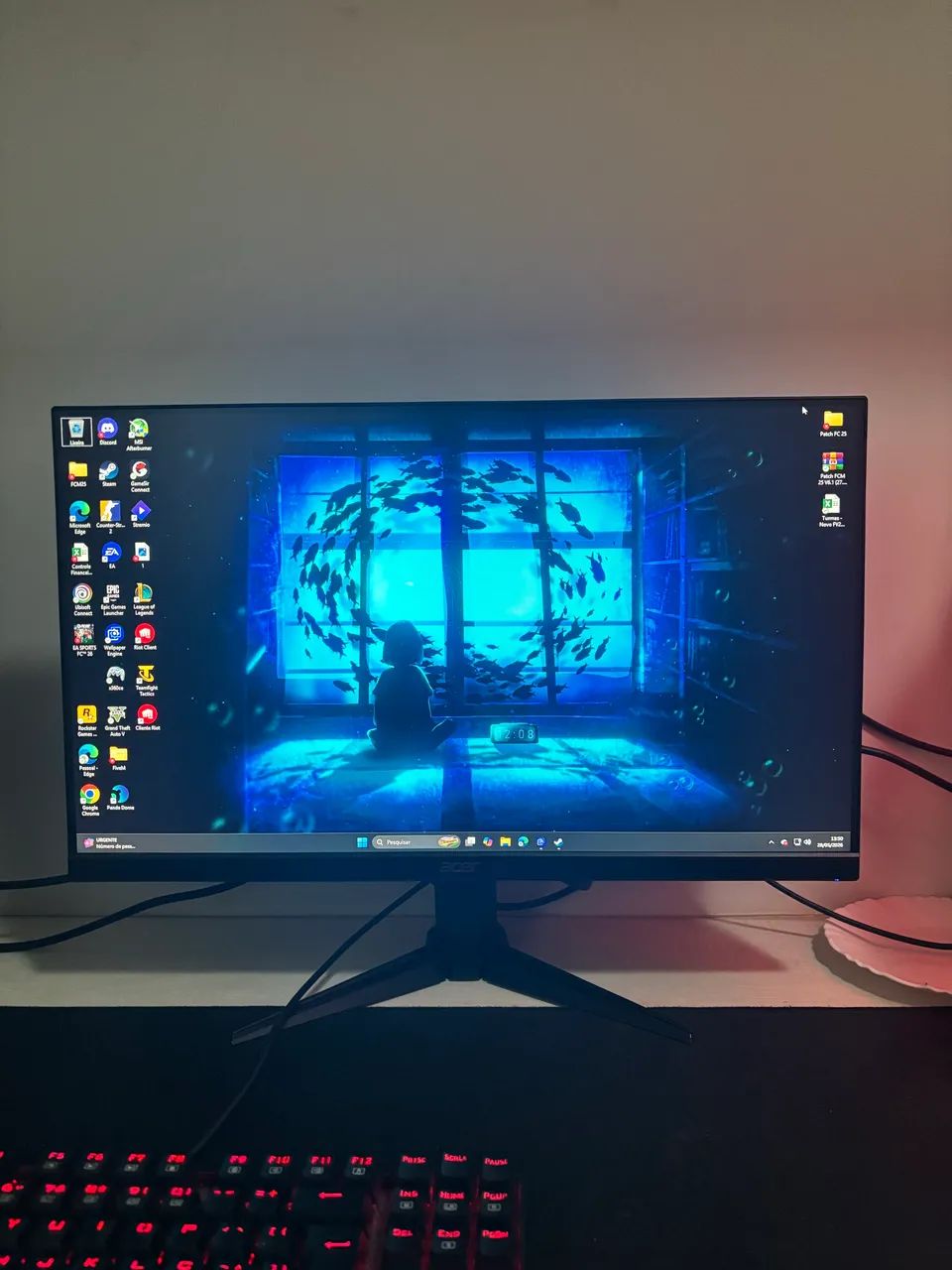 Monitor Acer Nitro 100hz 24pol