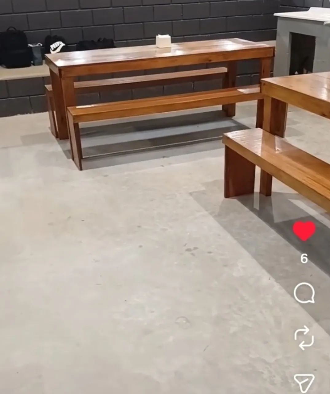 Mesa de churrasco em madeira maciça - Foto 4