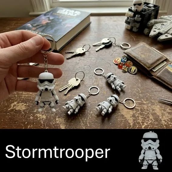 Stormtrooper - Chaveiro Articulado - Foto 4
