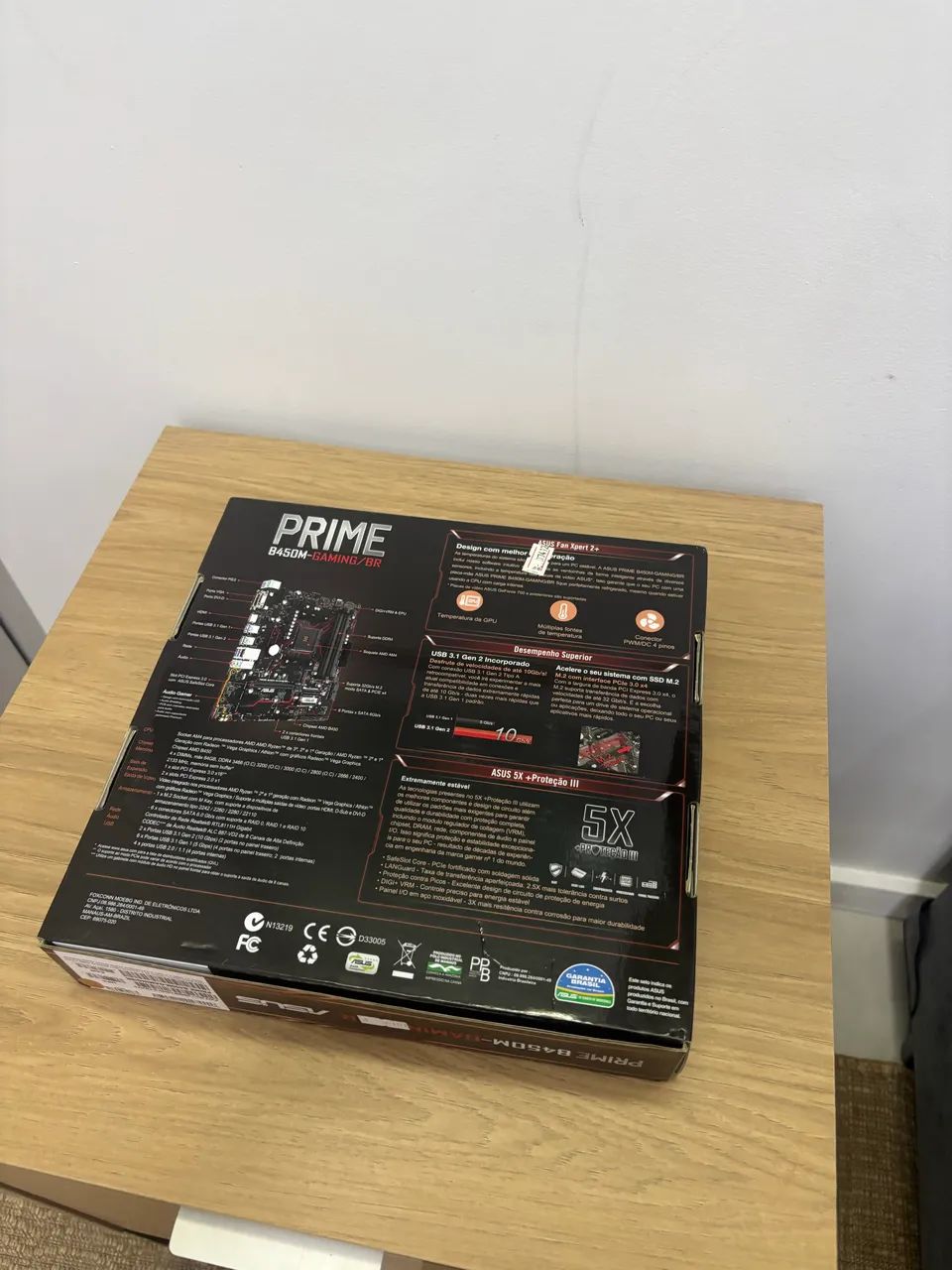 PLACA MÃE ASUS PRIME B450M-GAMING/BR - Foto 2