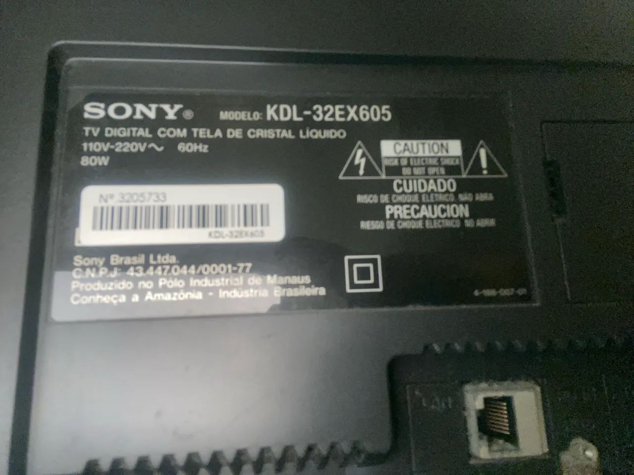TV Digital Sony com tela de cristal liquido  - Foto 2