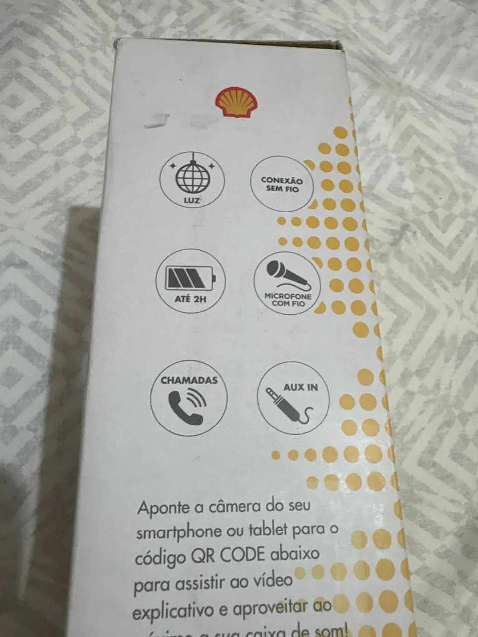 Vendo Caixa de som com luz e microfone - Foto 2