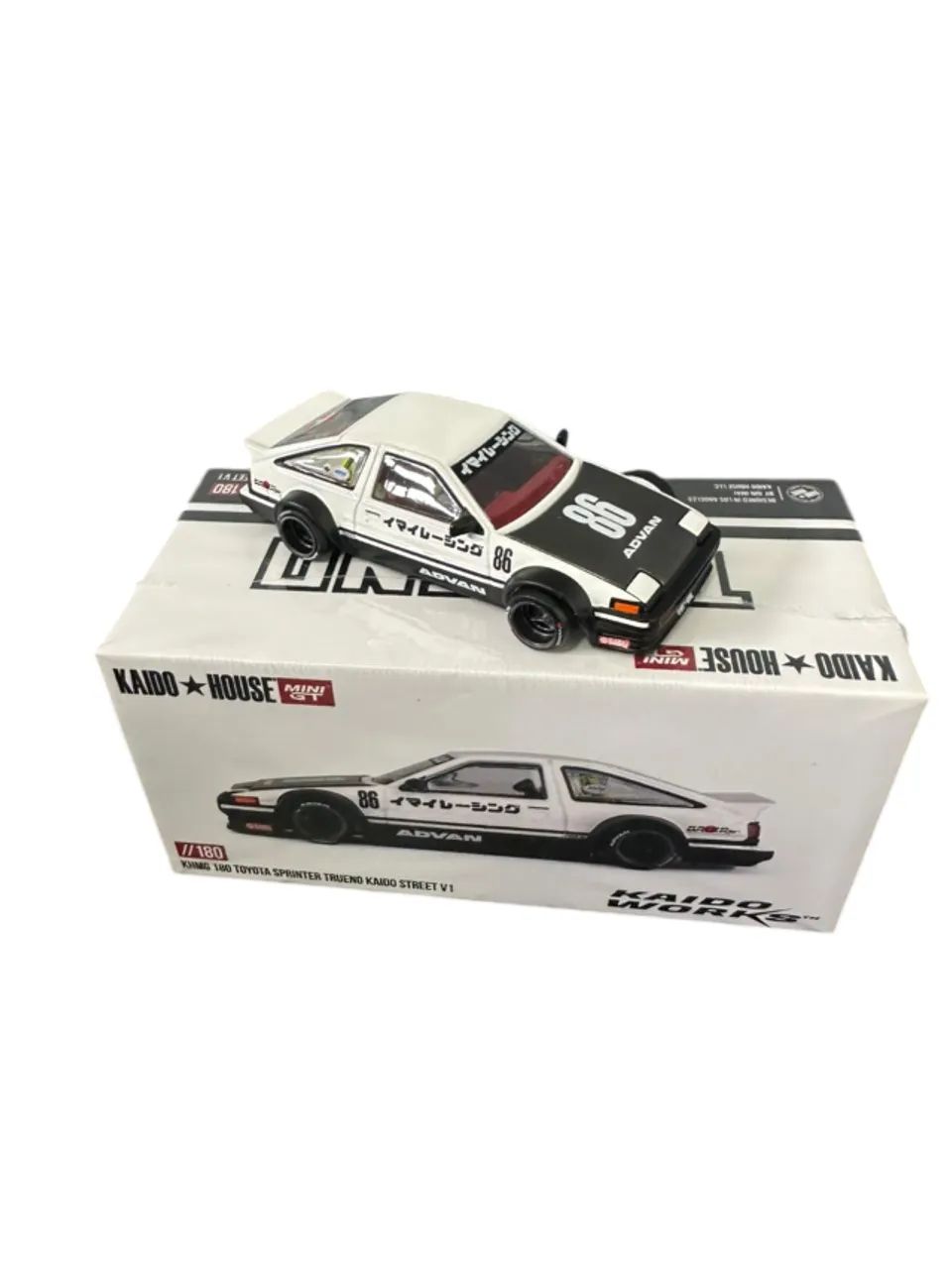 Mini Gt Kaido House Toyota AE86 Sprinter Trueno Kaido Street V1