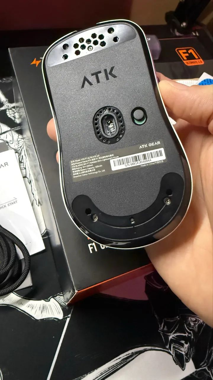 Mouse ATK F1 V2 Ultimate(Novo) - Periféricos e Acessórios de