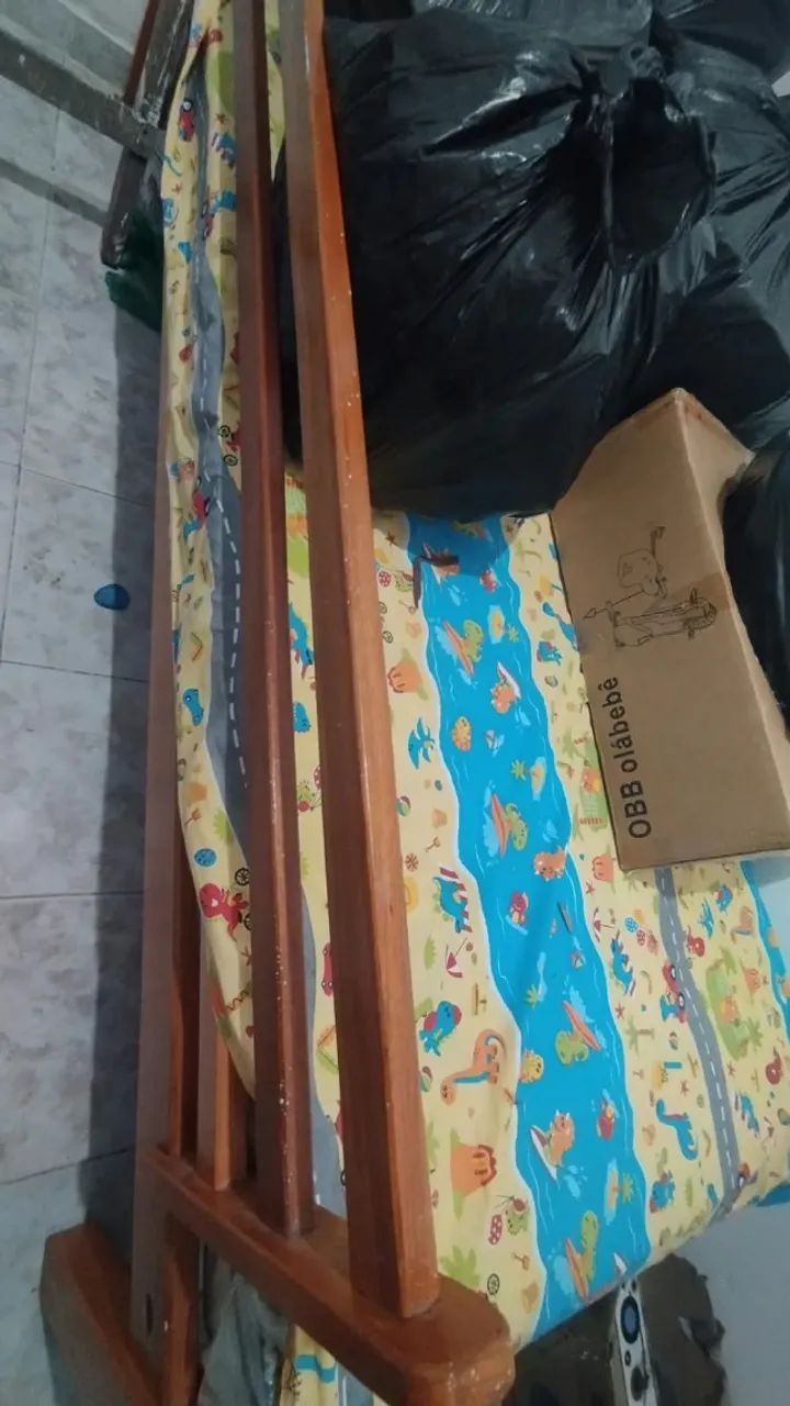 cama de solteiro com colchão  - Foto 2