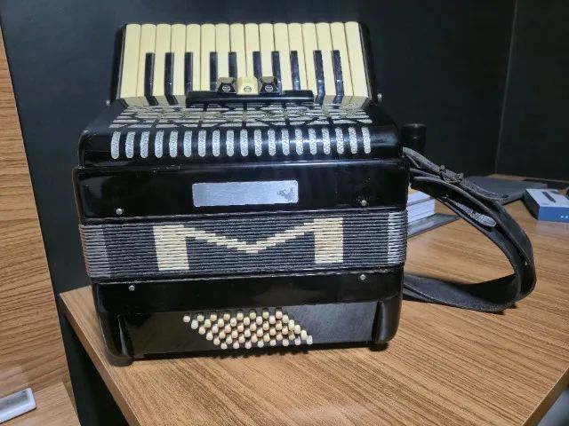 Acordeon sanfona Michael 48 Baixos - Foto 4