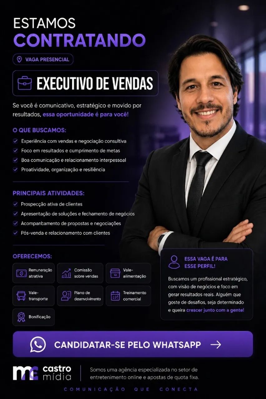 Executivo de Vendas