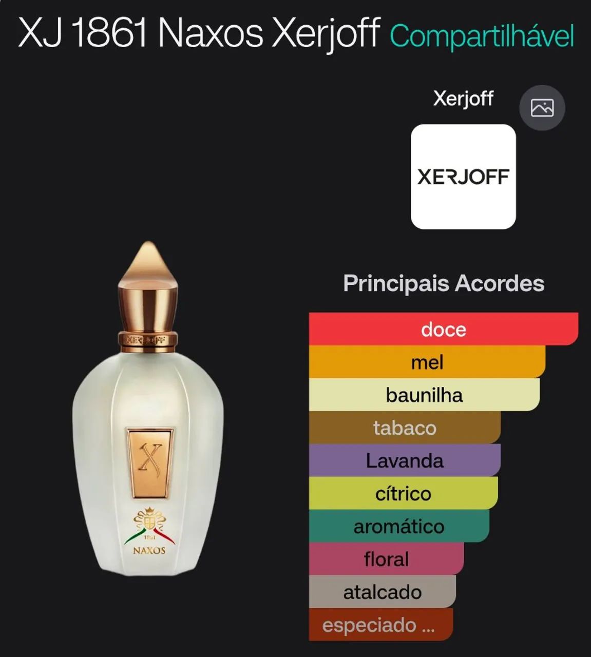 XJ 1861 Naxos Xerjoff  - Foto 4
