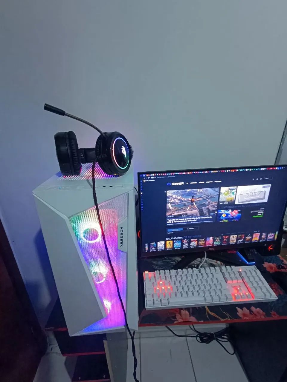 Vendo PC Gamer com tudo 
