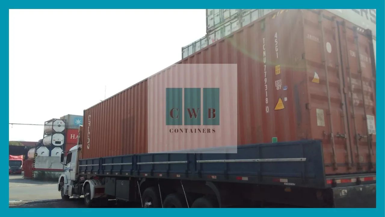 Container Marítimo 6m ou 12 metros-40 Pés HC - Pague na Entrega - Foto 4