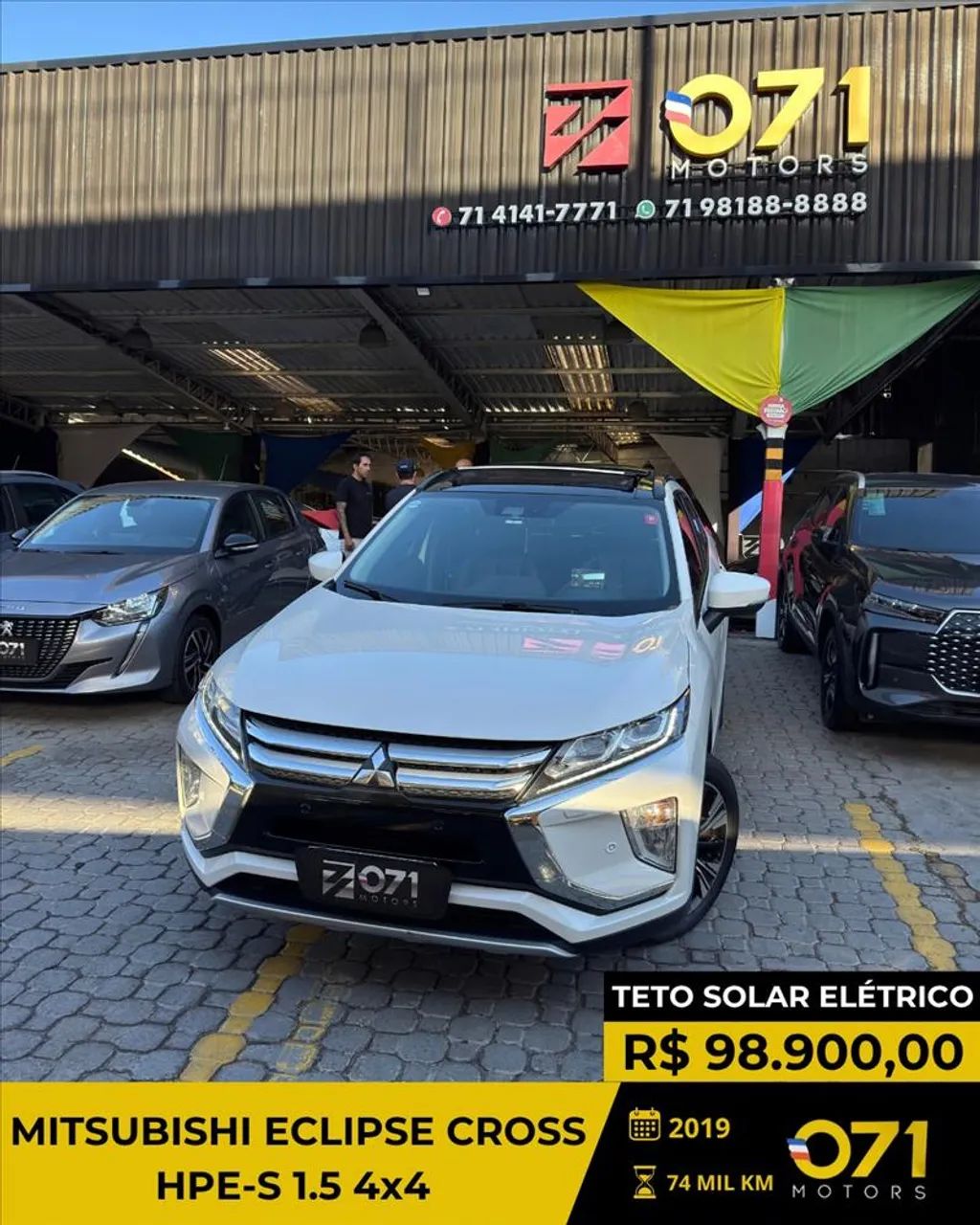Mitsubishi Eclipse Cross HPE-S 1.5 AWD 165cv Aut. 2019 2019