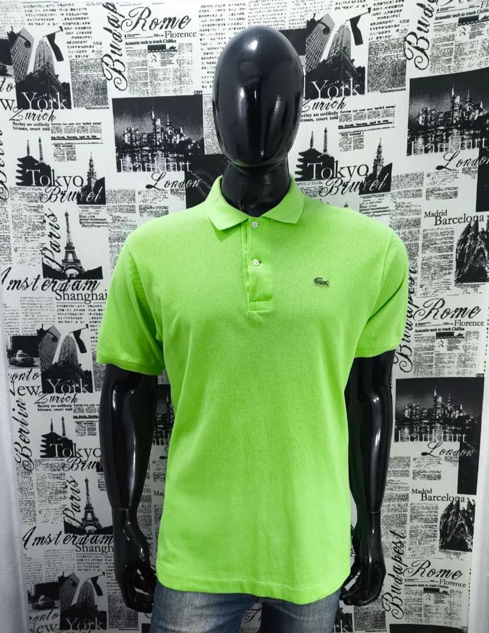 Camisa Polo Lacoste Tam 6 Cód 4572 Usado/Original 