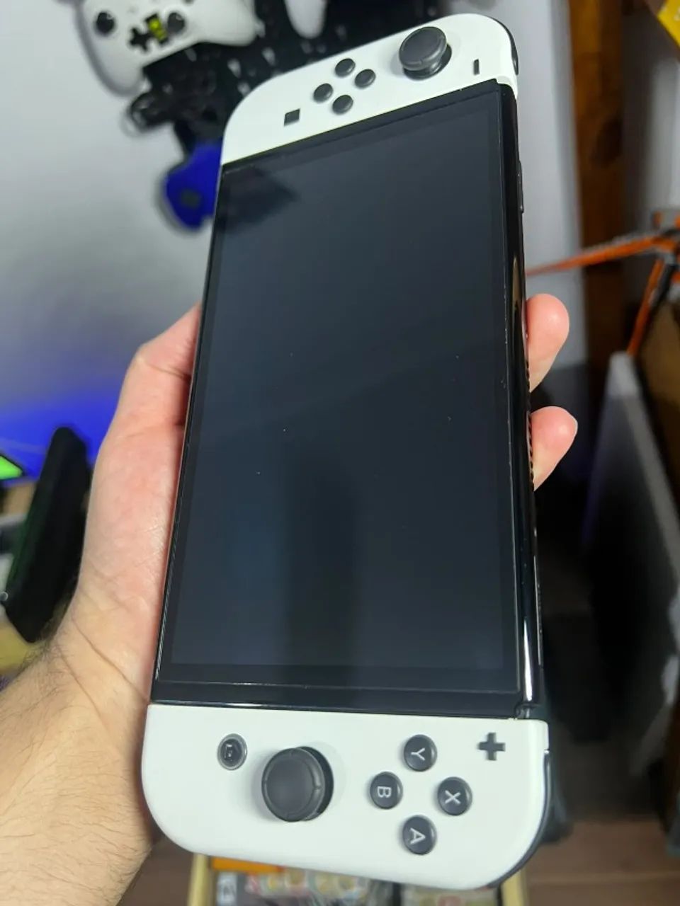 Nintendo Switch Oled Desbloqueado COMPLETO - Foto 3