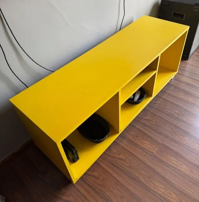 RACK LAQUEADO AMARELO (C042) - Foto 4