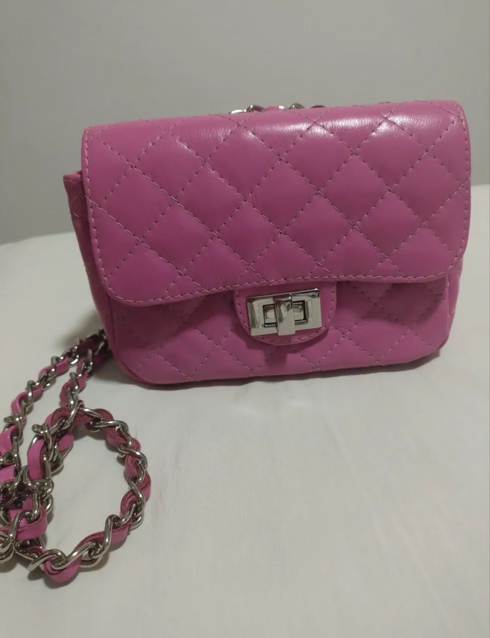 Bolsa de couro legítimo  - Foto 3