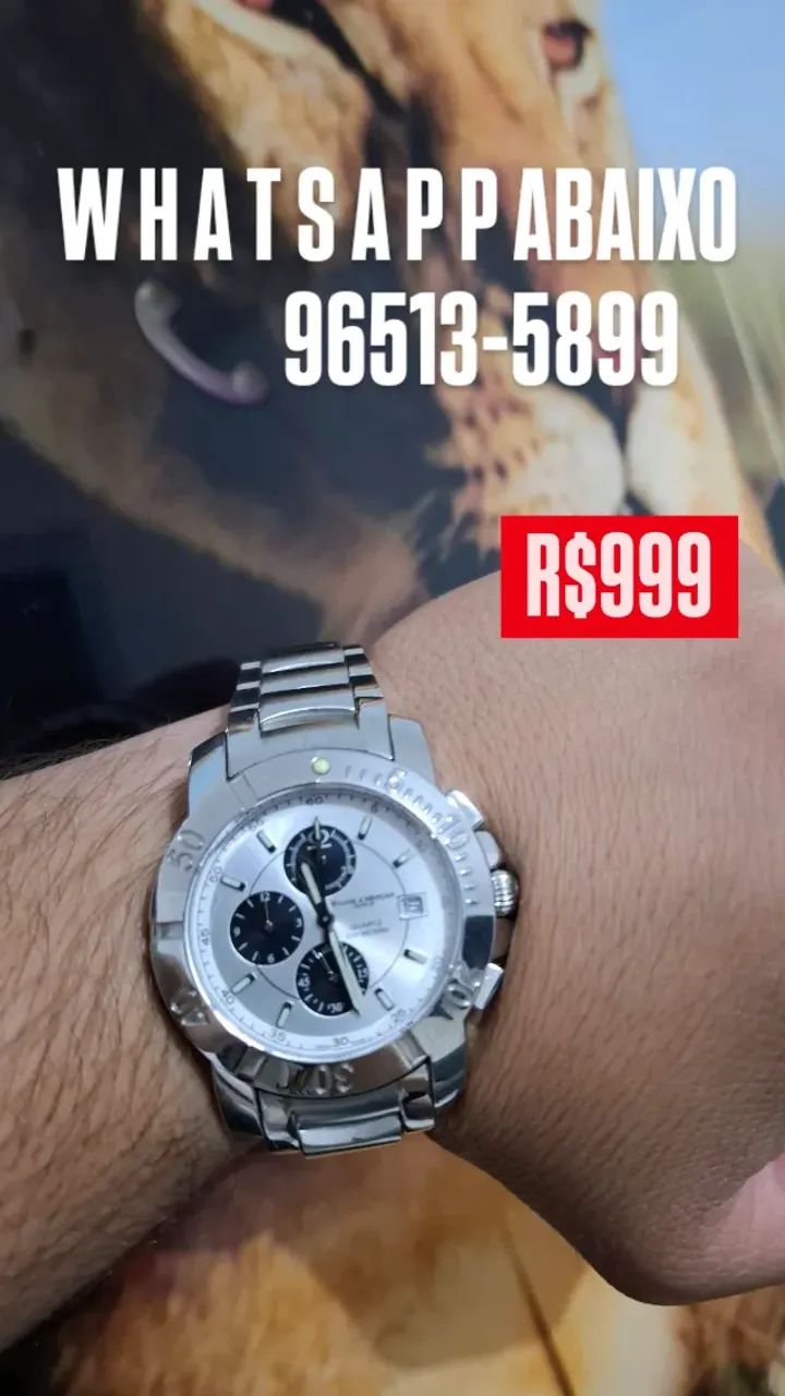 Relógio BAUME & MERCIER GENEVE - MULTIFUNCIONAL ENTREGAMOS  - Foto 3