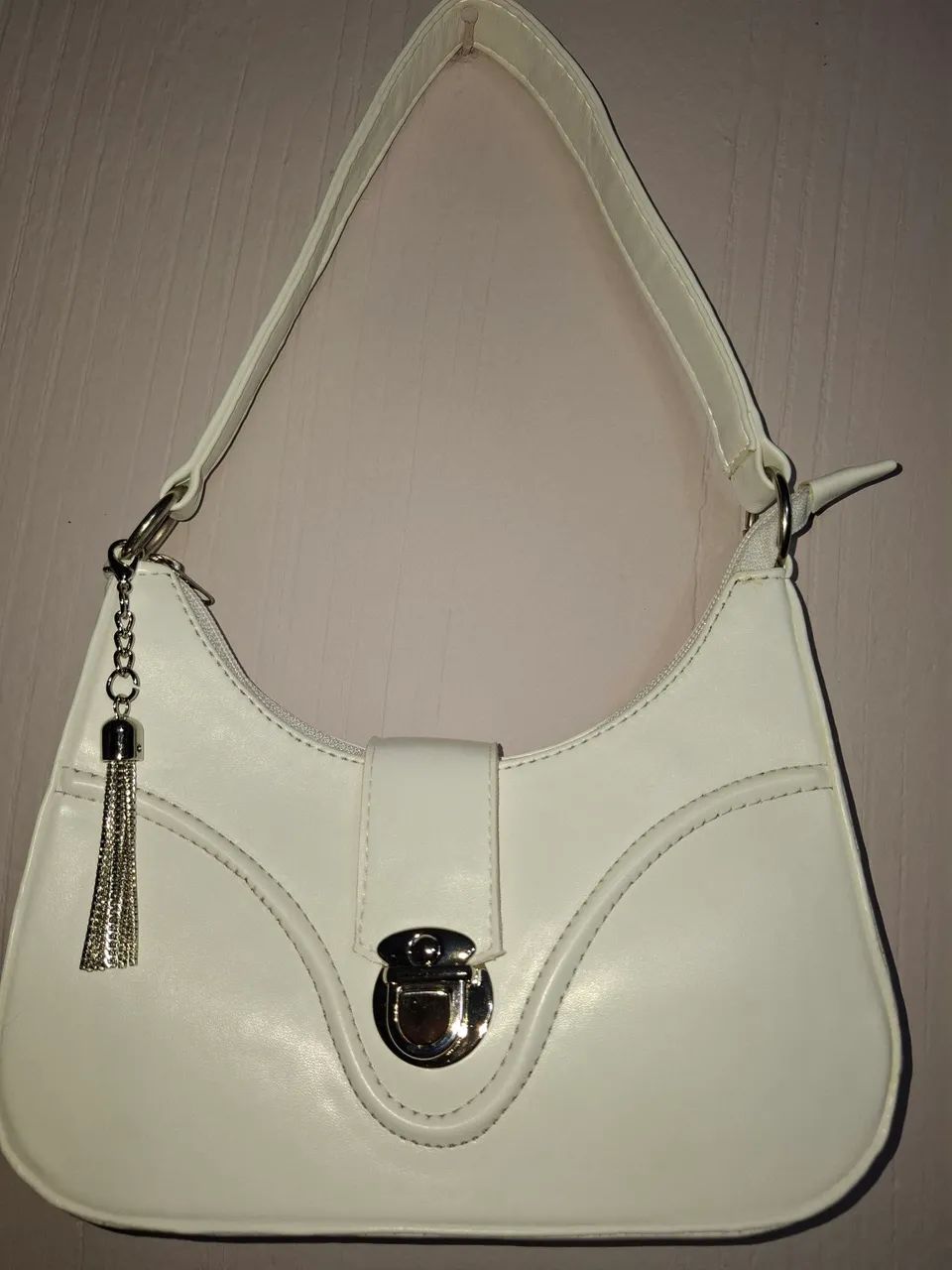 Bolsa Ombro Branca  - Foto 2