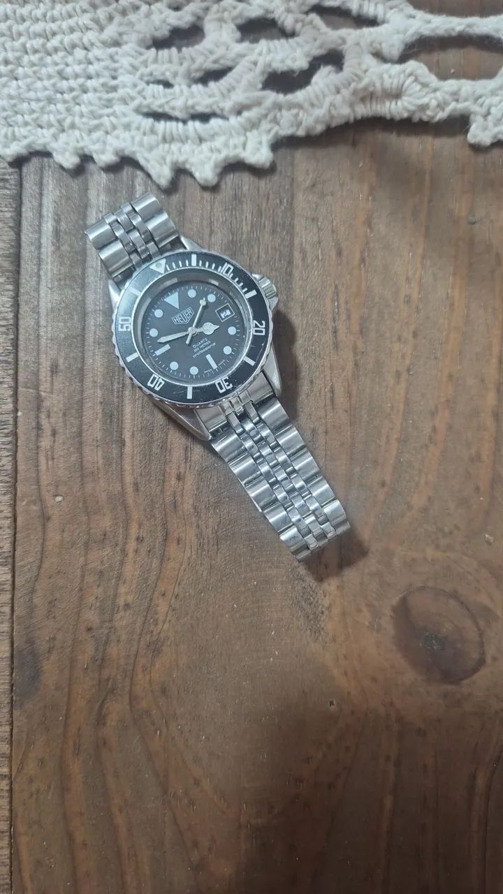 Relógio Heuer Professional 200M Vintage Pré-TAG Anos 80 - Foto 4