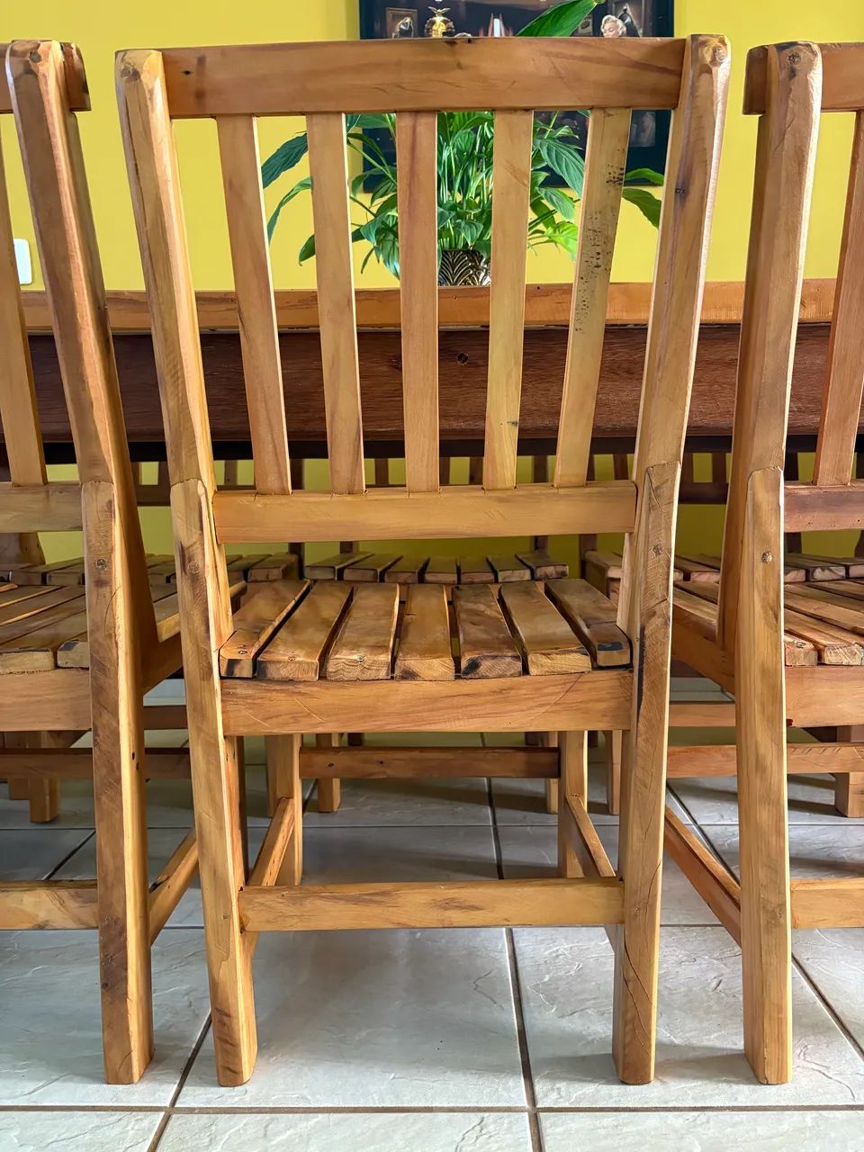 Mesa Nova Peroba Rosa 8 lugares - Foto 3