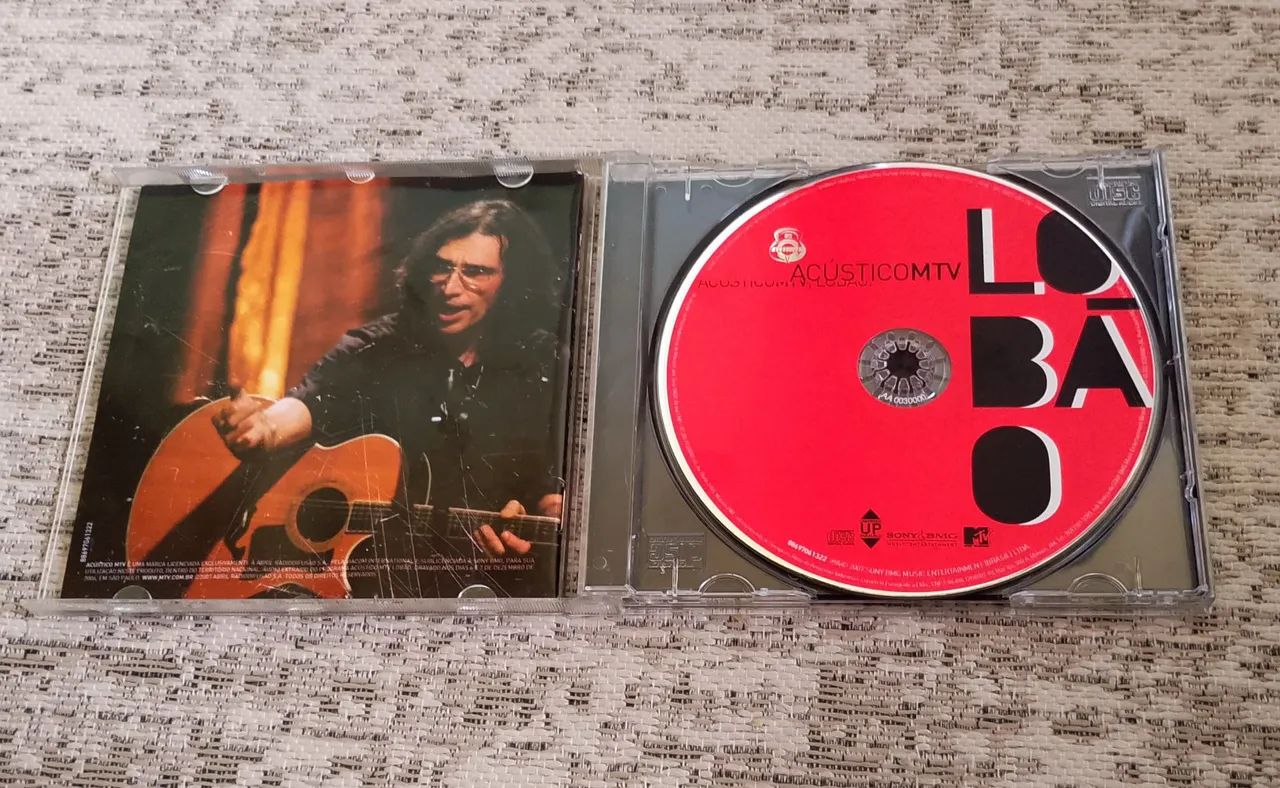 Cd Lobão - Acústico MTV/Excelente  - Foto 2