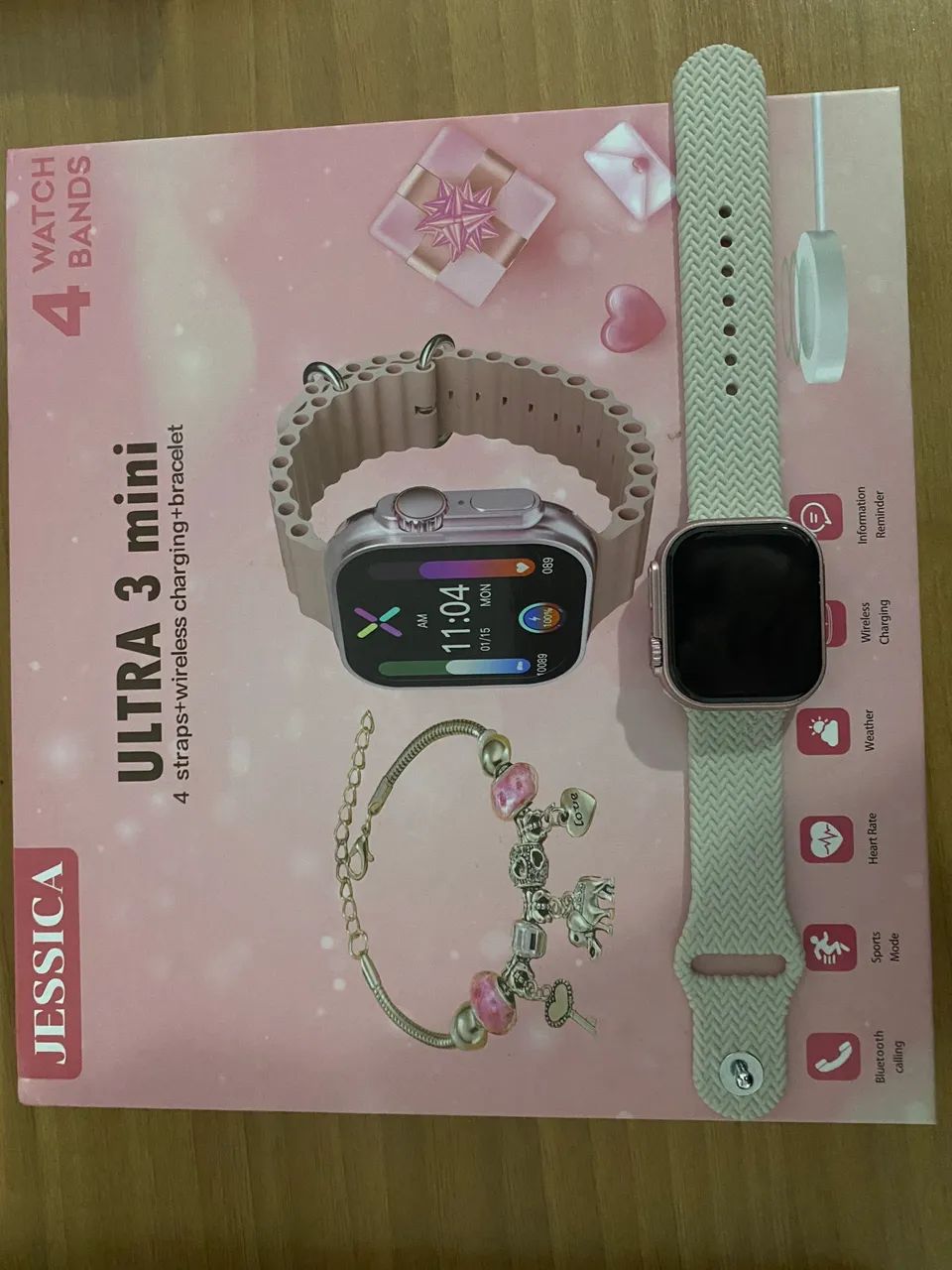 Relógio smartwatches Ultra 3 mini 