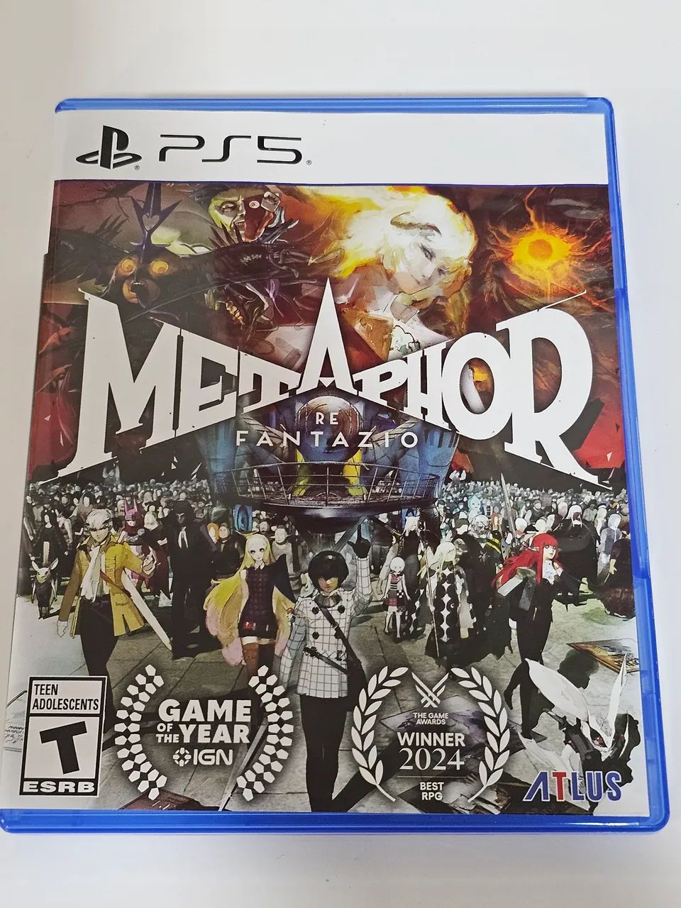 Metaphor Refantazio. Jogo de Playstation 5.