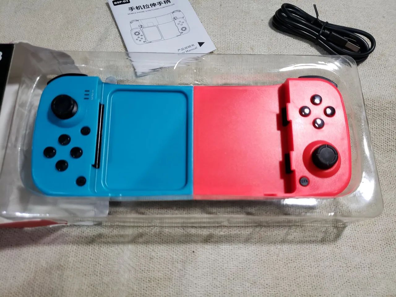 Controle Gamepad BSP-D3 NOVO - Foto 3