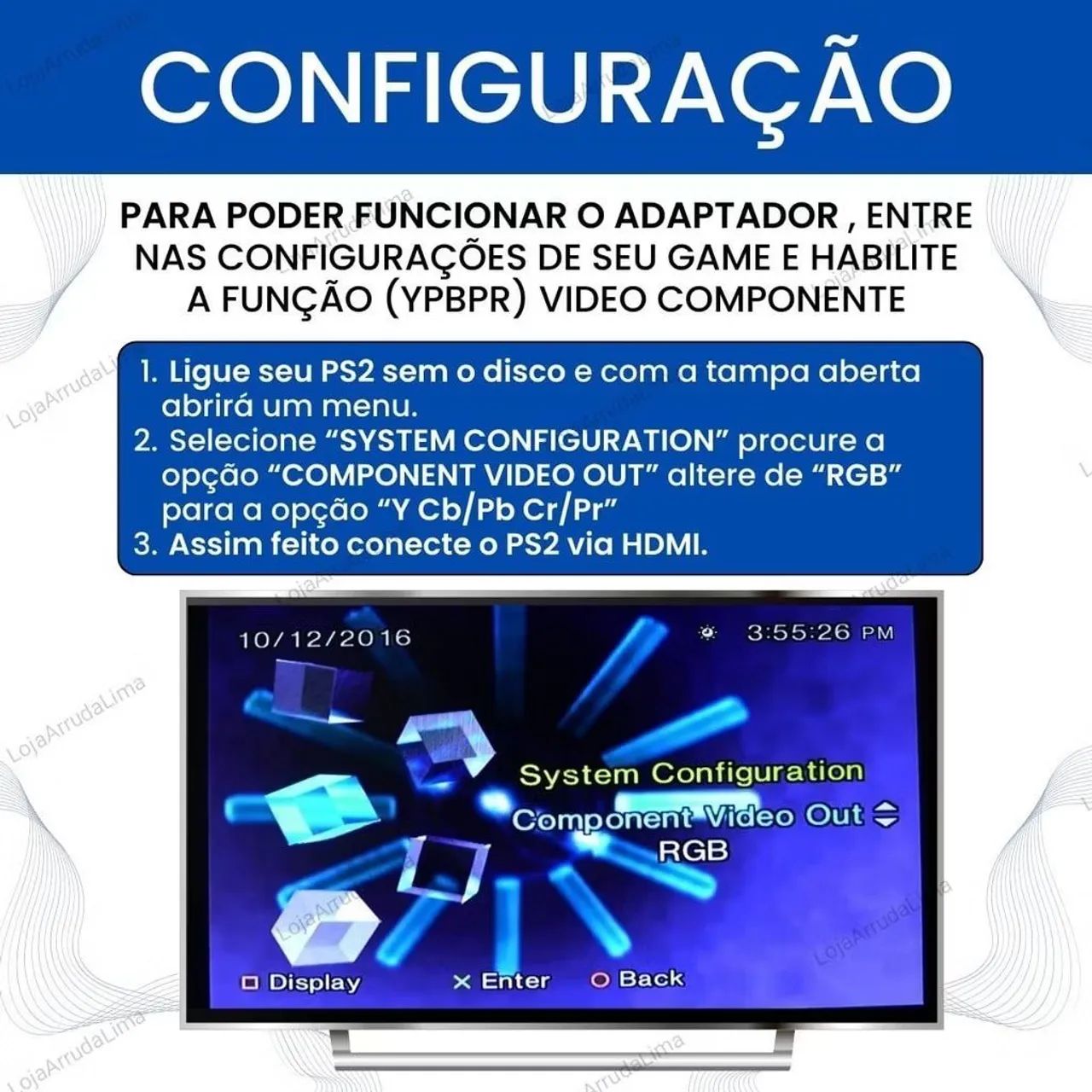 ADAPTADOR HDMI PS2 - Foto 4