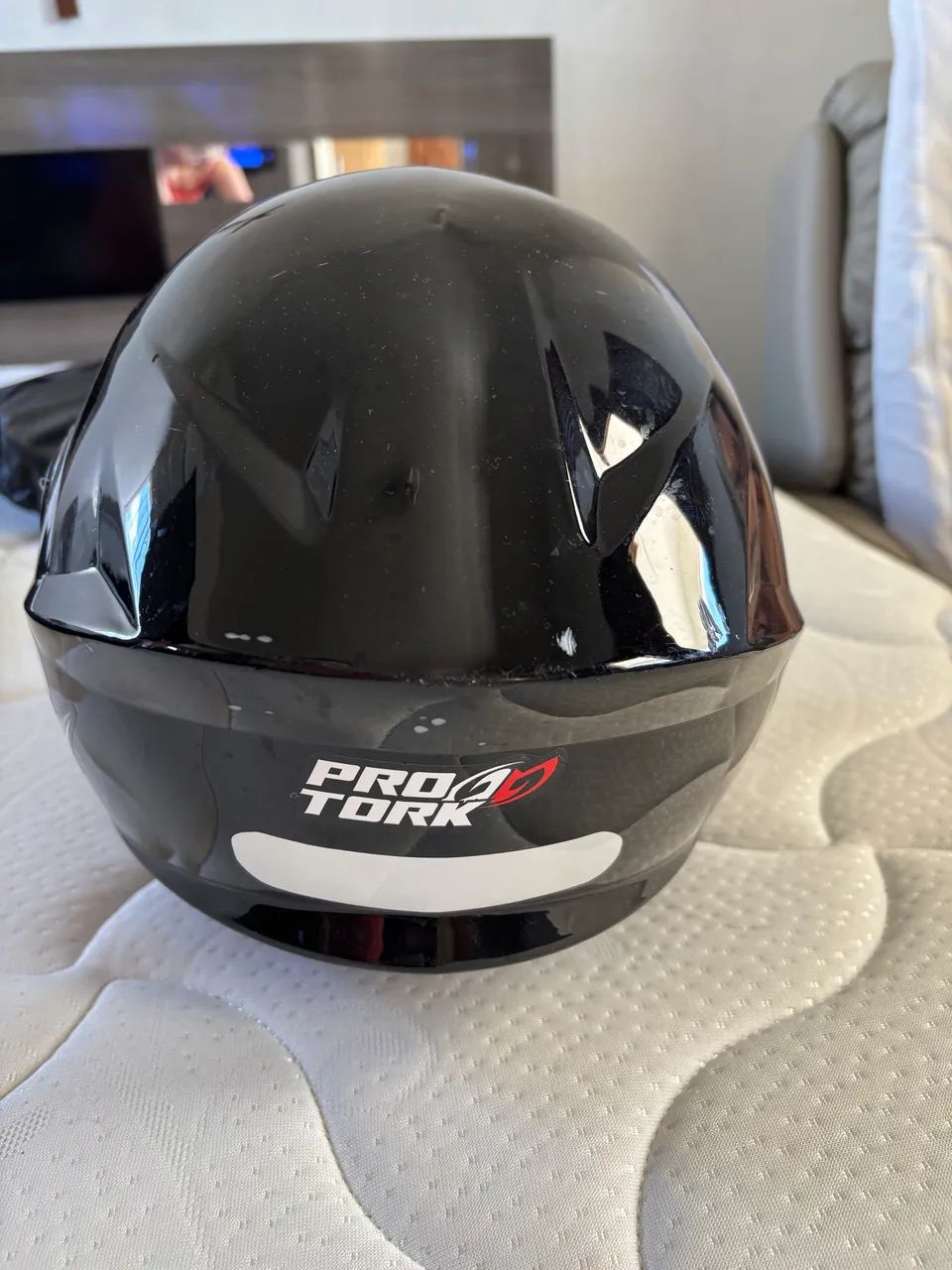 Kit capacete + capa de chuva  - Foto 2