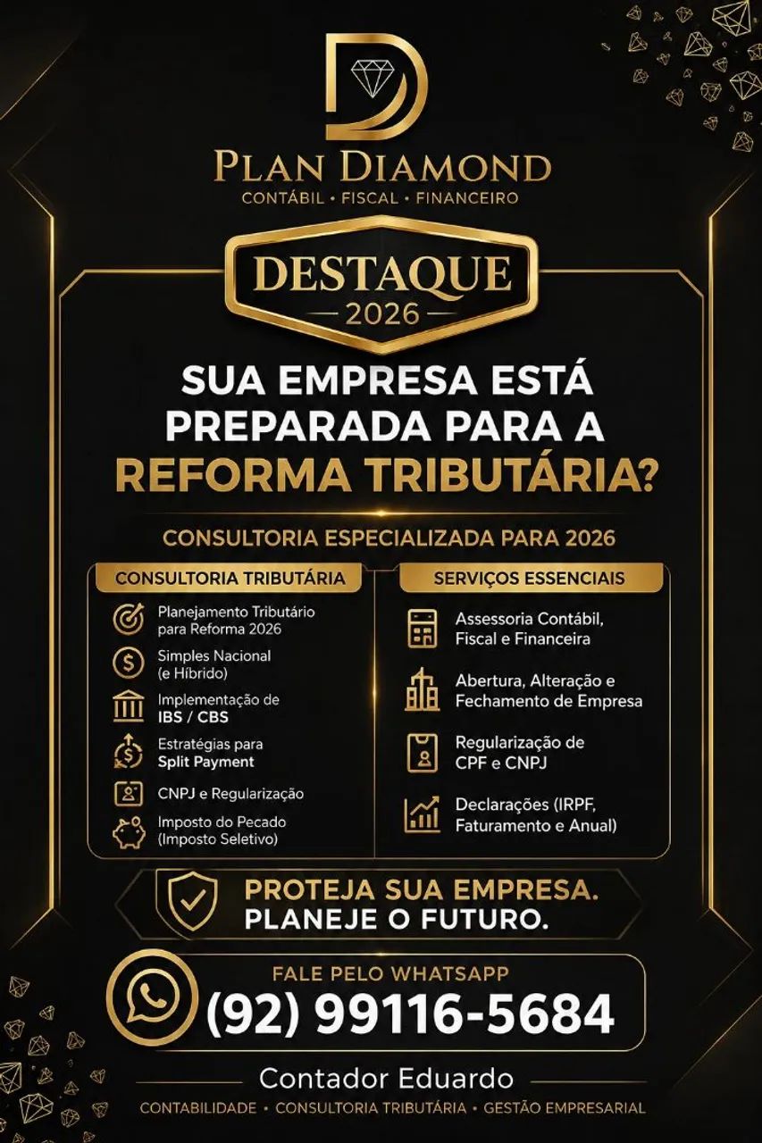 REFORMA TRIBUTÁRIA 2026 