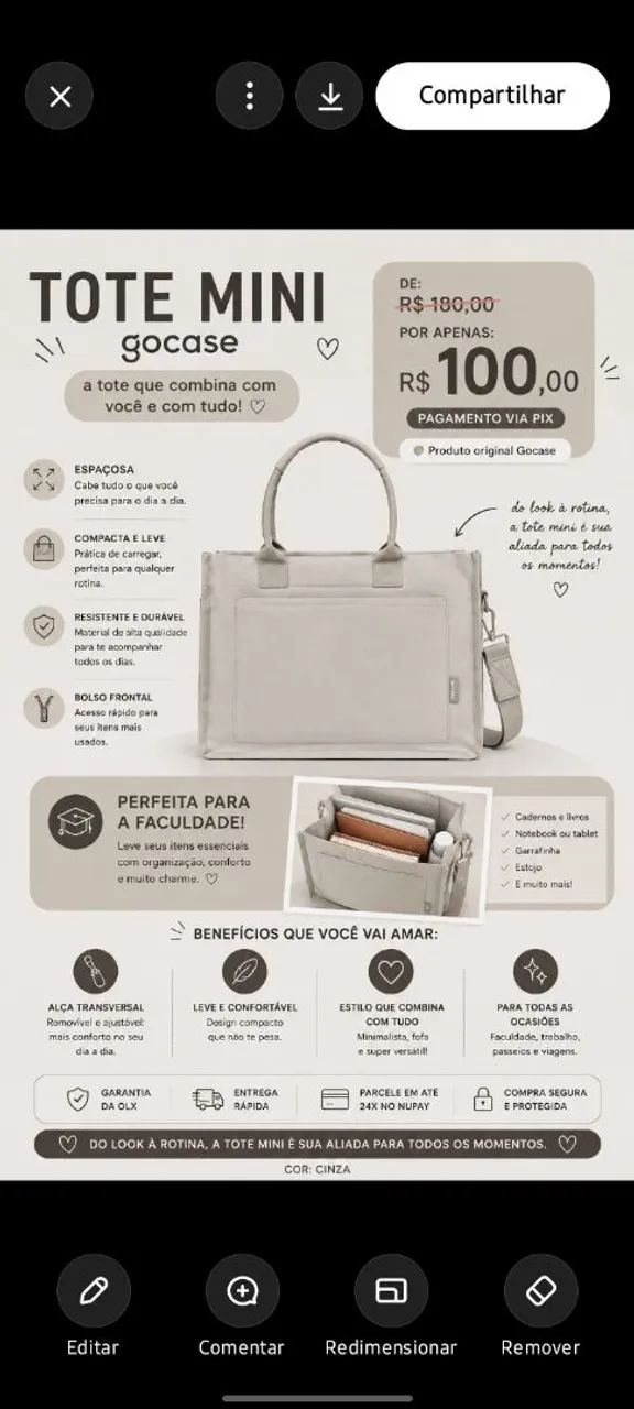 Tote mini Gocase