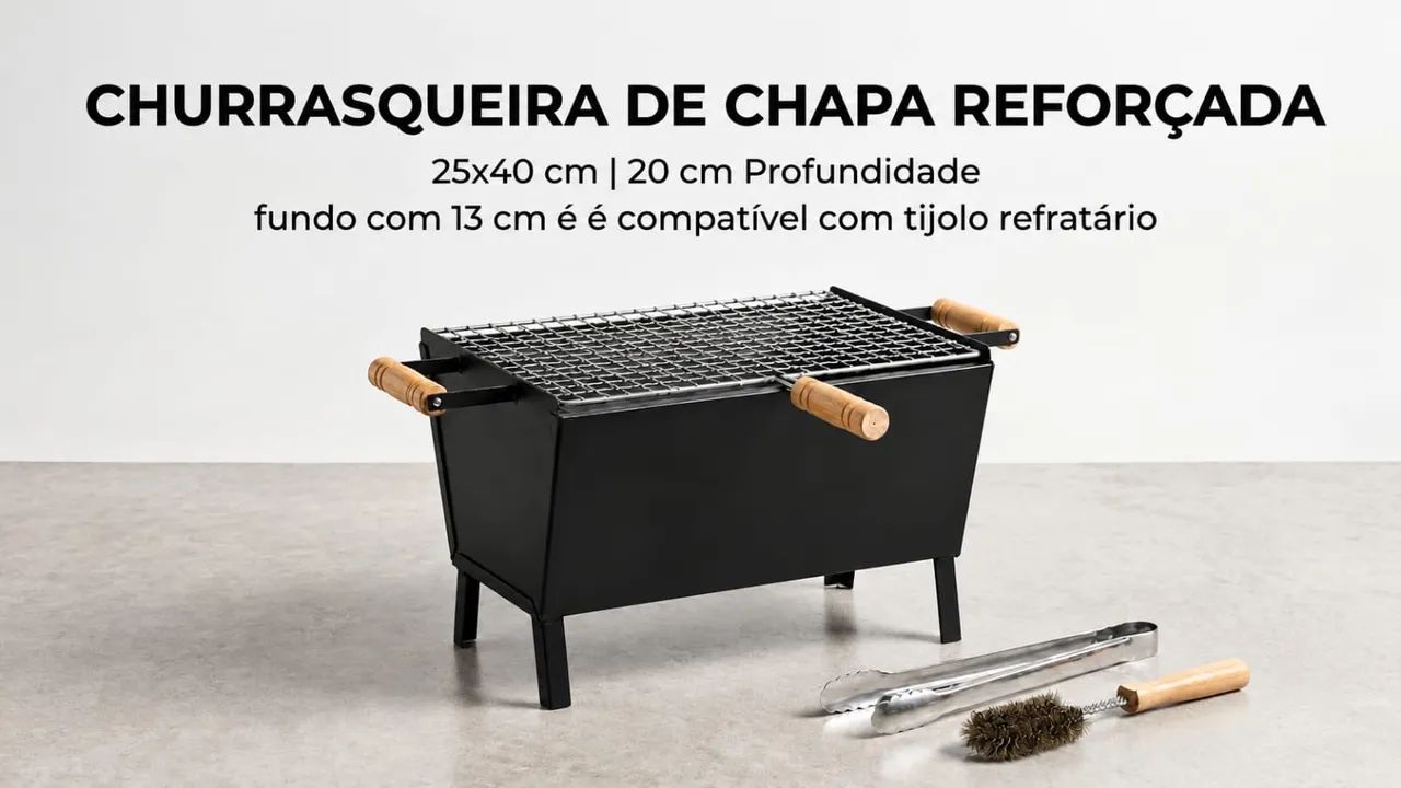 CHURRASQUEIRA A GRELHA