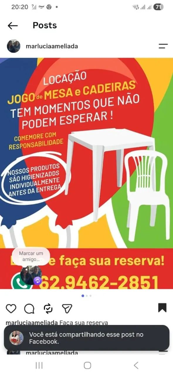 Alugo mesas e cadeiras  - Foto 3