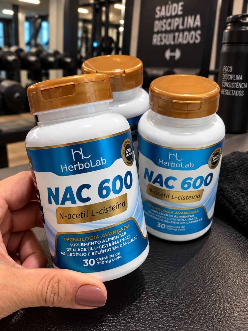 NAC 30 capsulas HERBOLAB