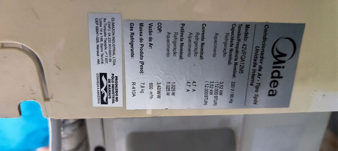Ar Mideia 12btus inverter  - Foto 4