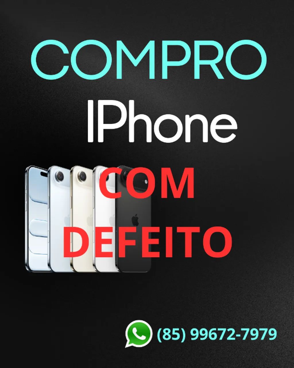 Iphone com defeito 
