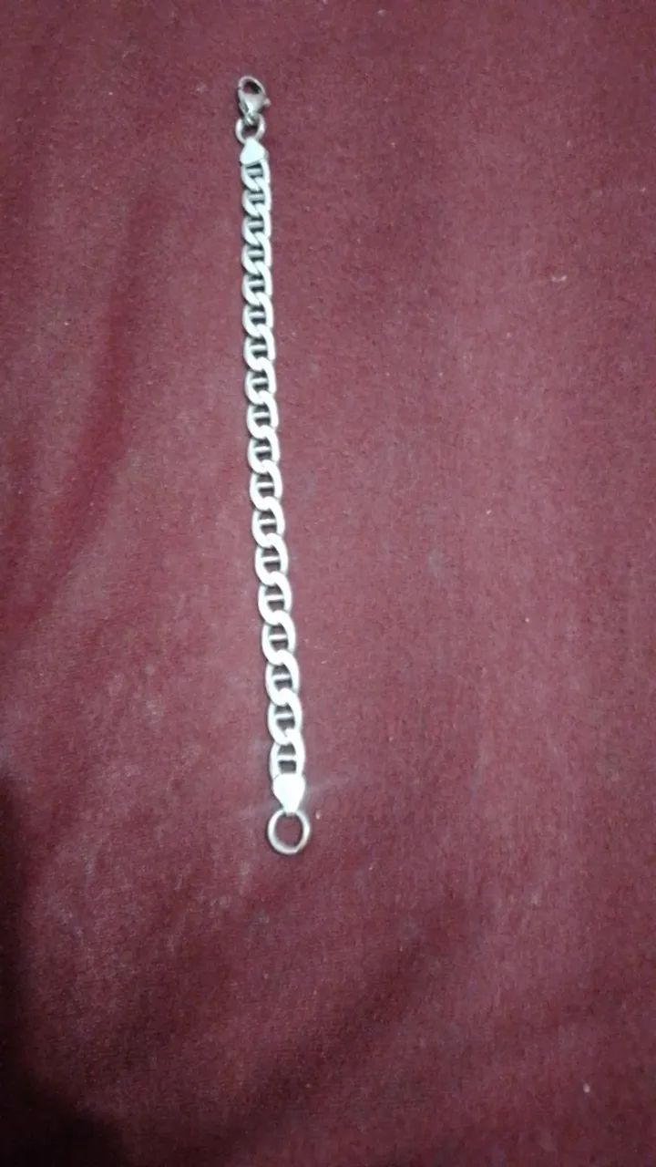 Corrente pulso prata 925