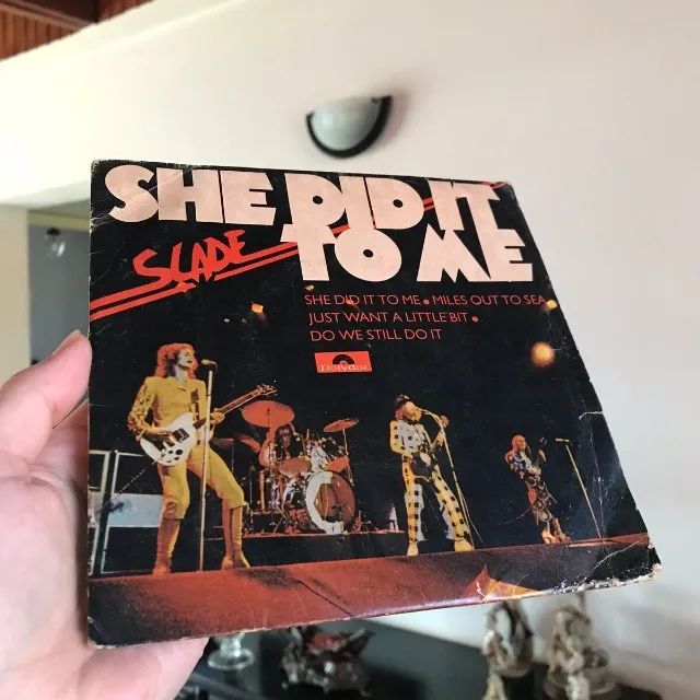 vinil compacto - slade - she did it to me - Foto 3