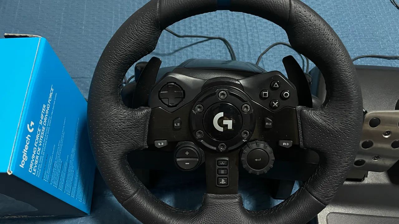VENDO VOLANTE G923 COM CAMBIO - Foto 5