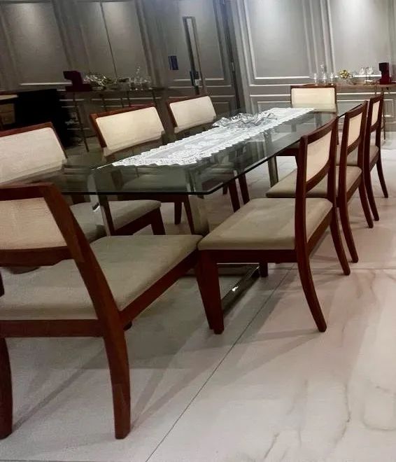 Cadeiras em madeira para mesa de jantar - Foto 3