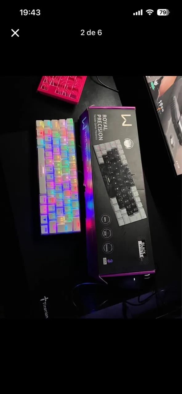 Kit Teclado + headset gamer - Foto 3