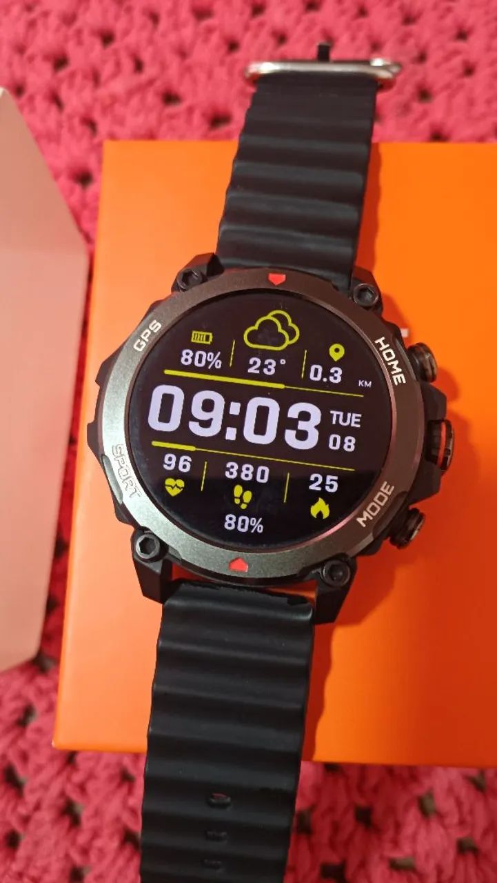 Vendo relógio smatwacht aurafit com GPS integrado . 