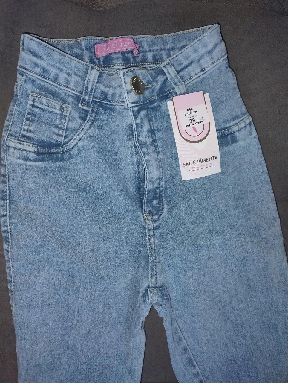 Calça 34 marca Sal e pimenta nova - Foto 2