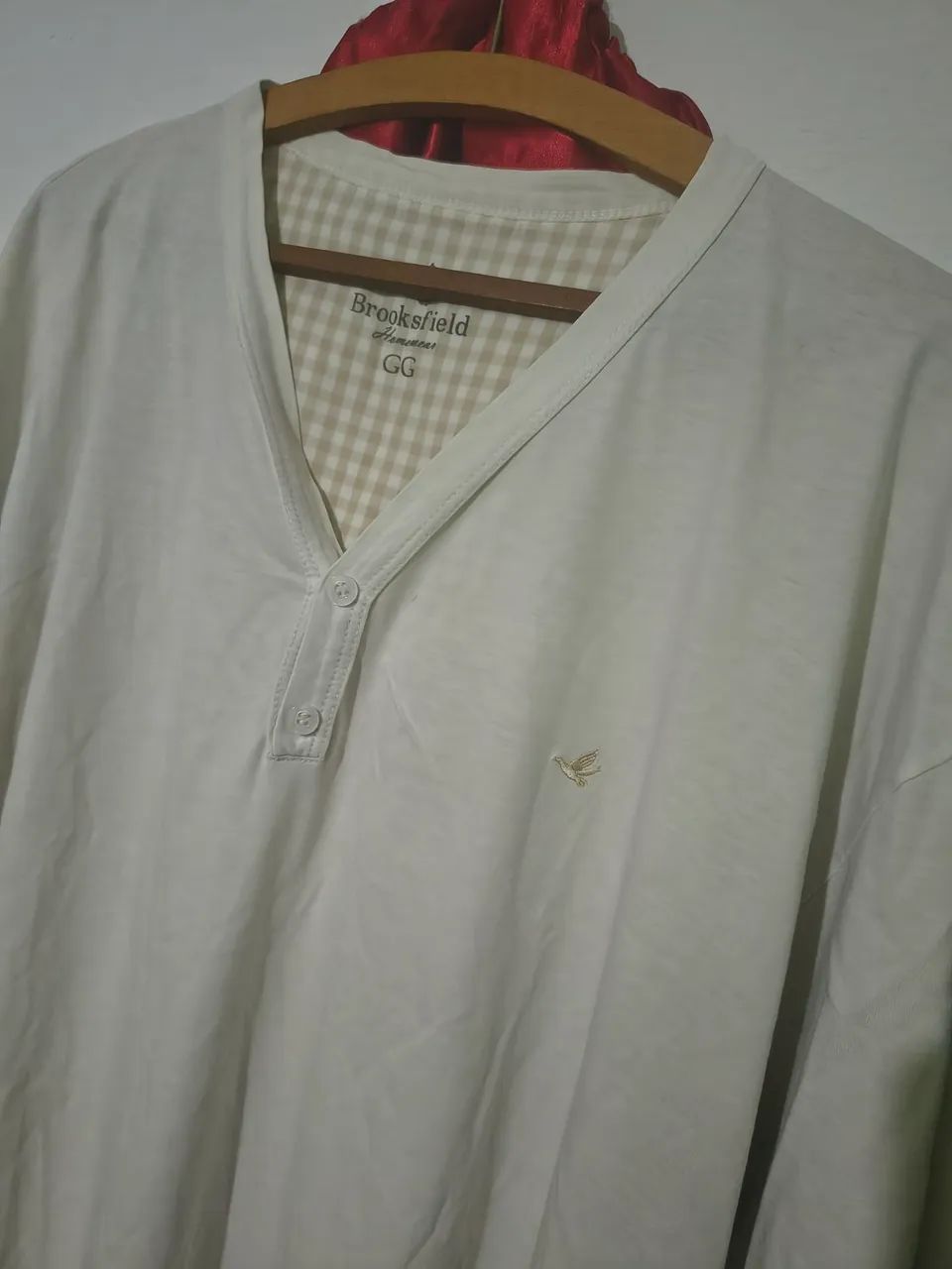 Camisa Brooksfield original gola aberta ggg - Foto 3